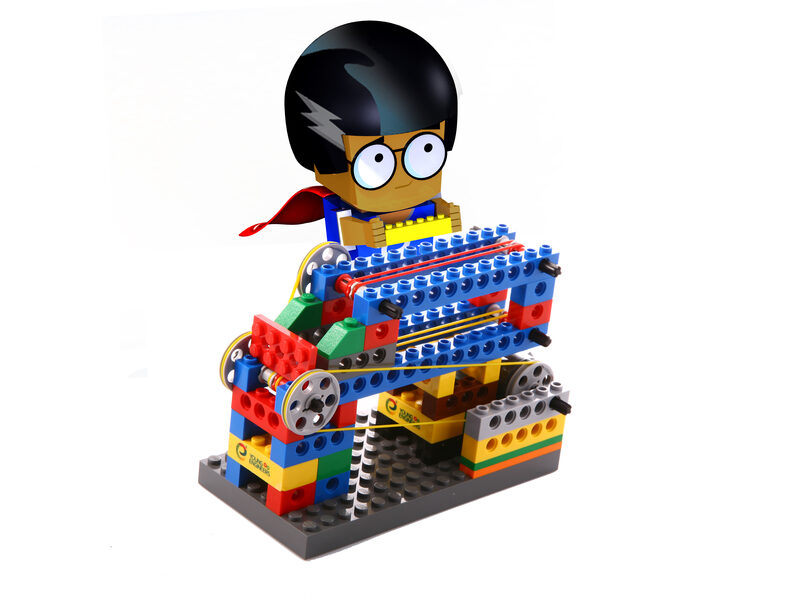 Big Builders conveyor model with character